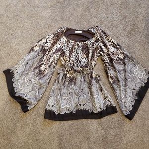 Arden B chiffon dress